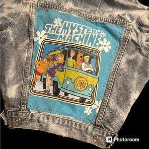 Upcycled kids jean jacket!